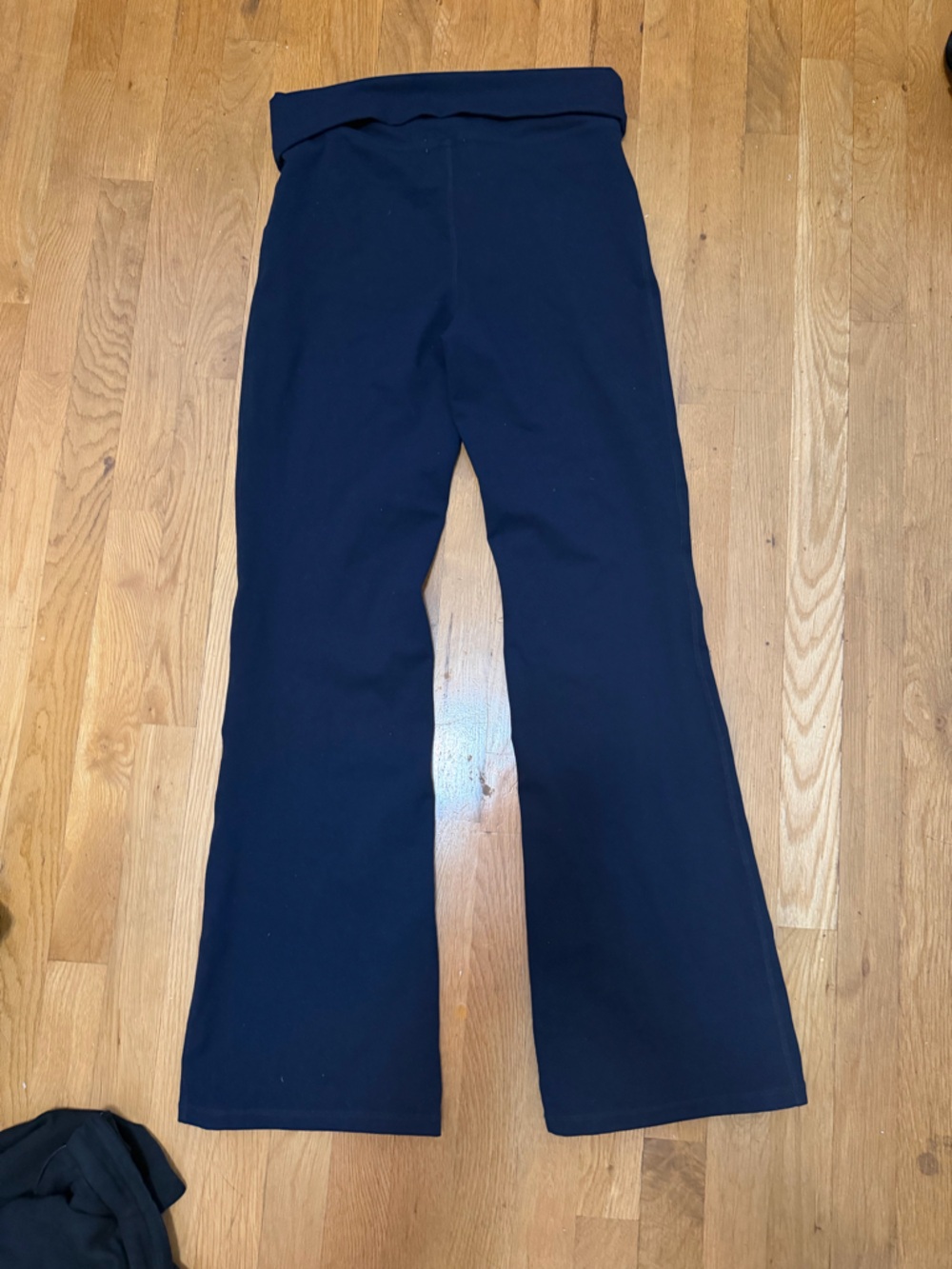 Garage Fold Over Seamless Bootcut Legging MEDIUM Marina Blue/Navy - Picture 3 of 5